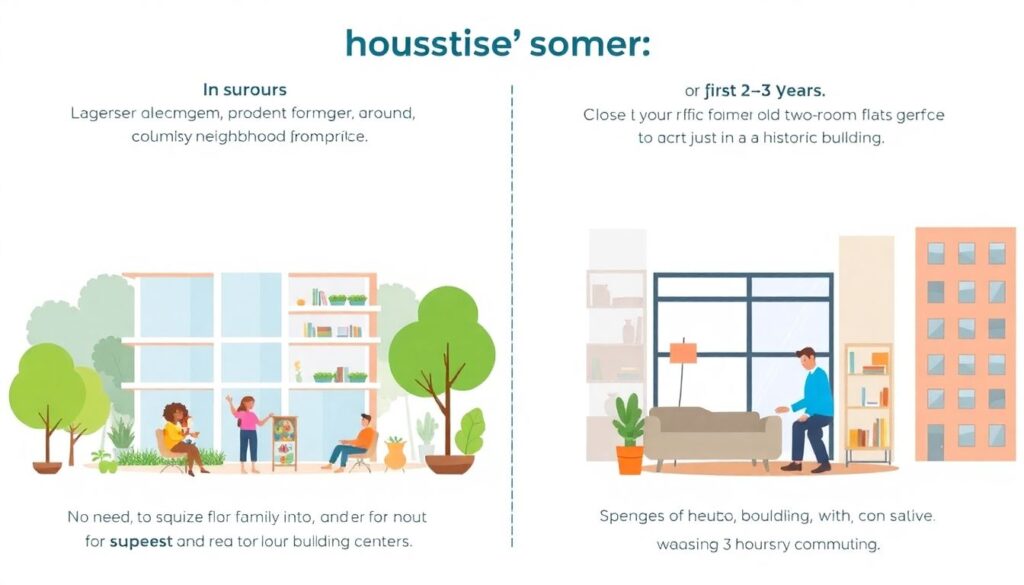 Где сегодня выгоднее покупать жилье: центр против спальных районов и пригорода - иллюстрация