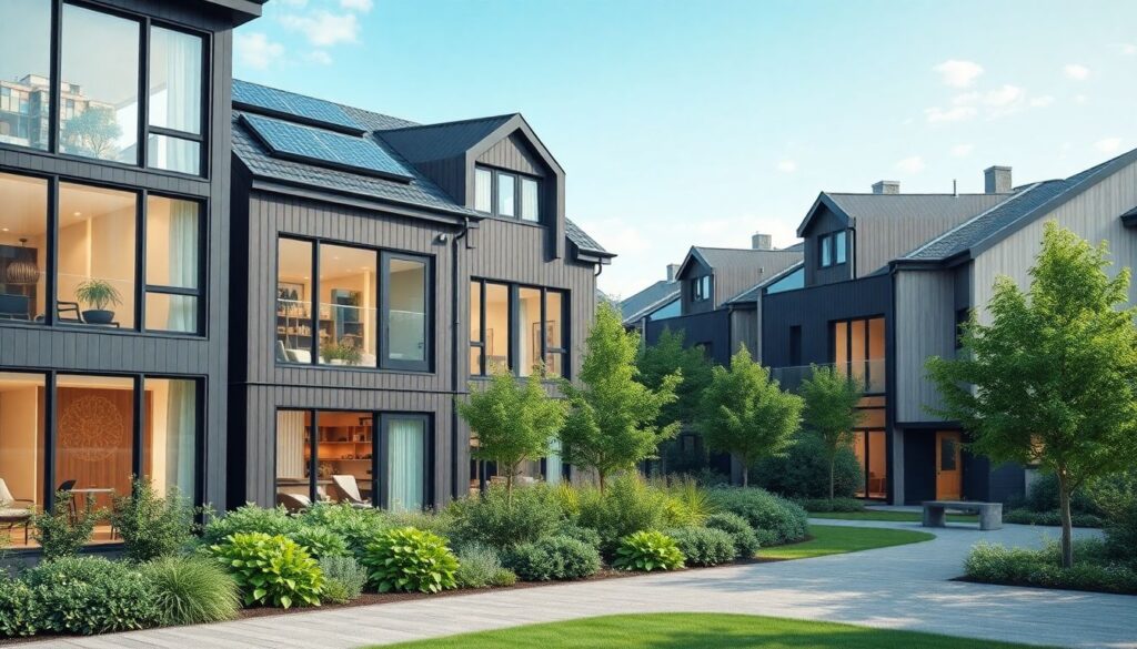 Эко-тренды в новостройках: умные дома, энергоэффективные решения и их влияние на цену - иллюстрация