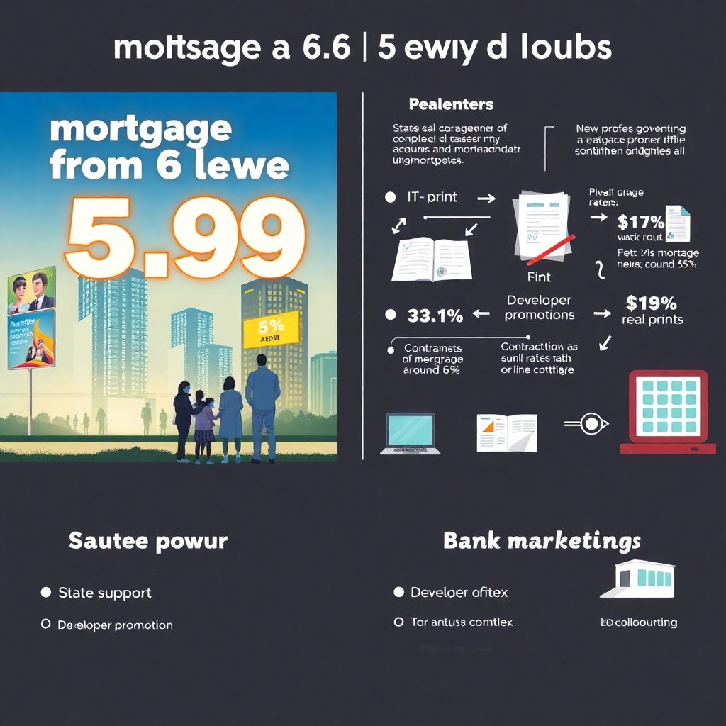 Ипотека под 6% и ниже: реальность выгодных ставок или маркетинг банков
