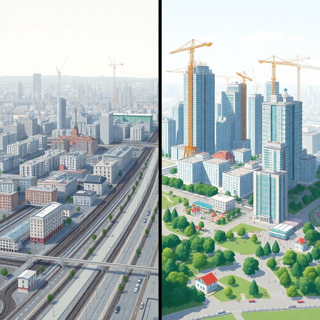 Реновация и редевелопмент старых районов: что меняется для покупателей