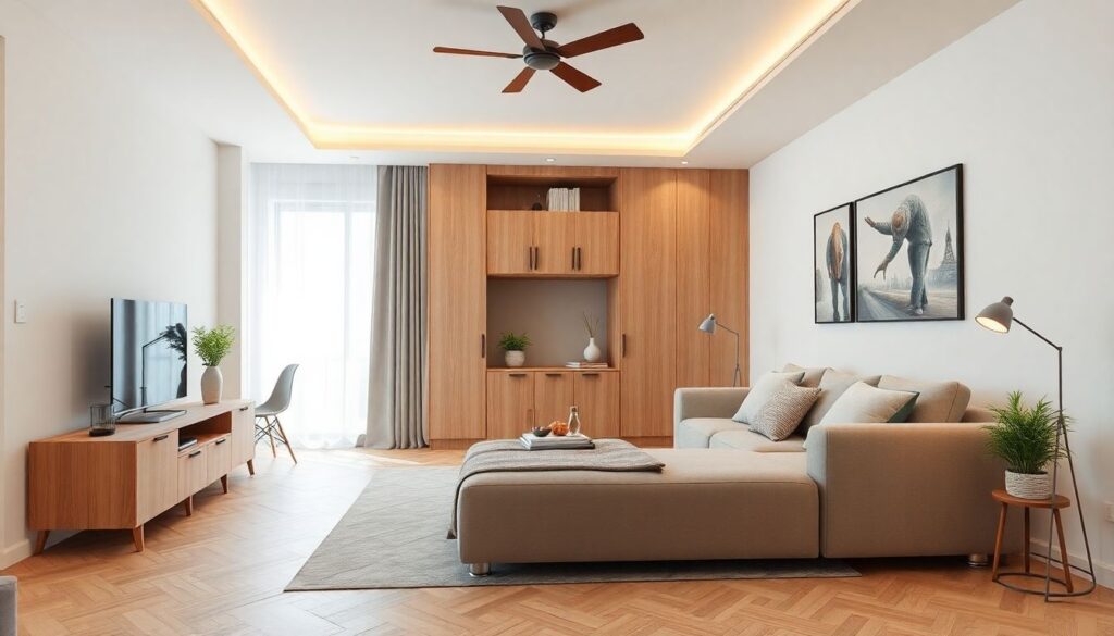 Дизайн маленькой квартиры: практичные решения для студий и однушек - иллюстрация