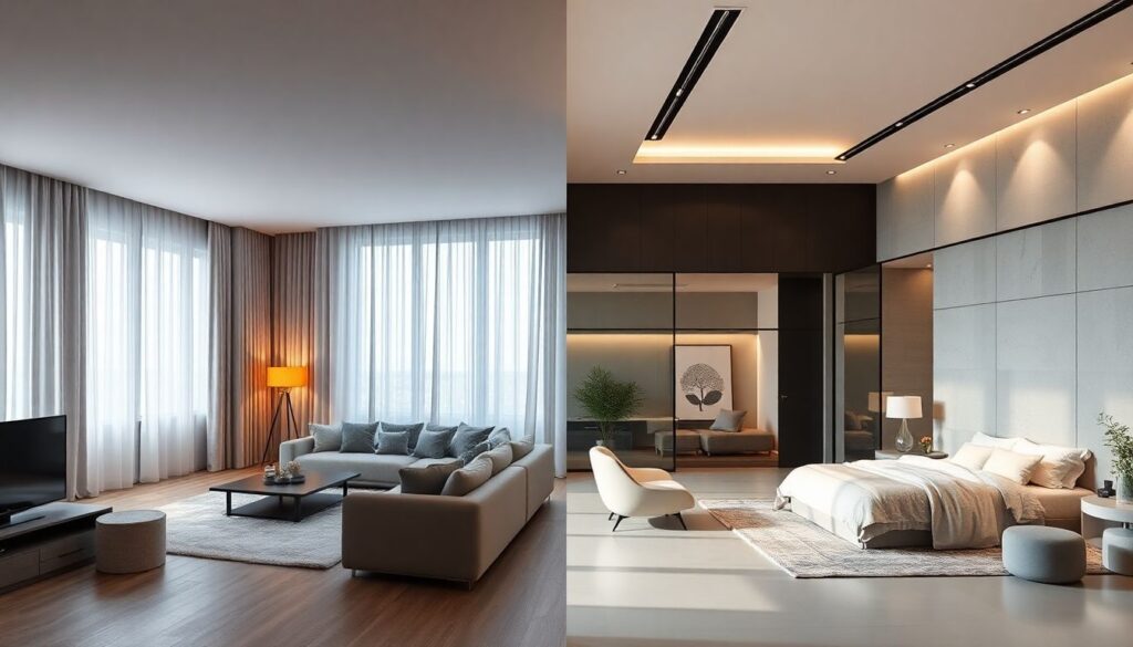 Маленькая квартира без ощущения тесноты: приёмы зонирования и хранения вещей - иллюстрация