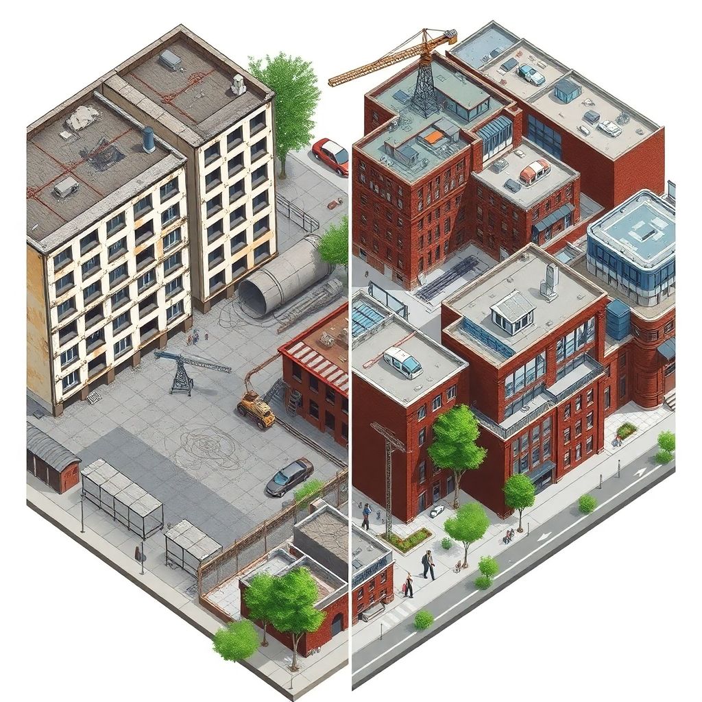 Реновация и редевелопмент: как старый фонд становится современным пространством