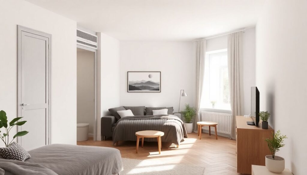 Маленькая квартира без ощущения тесноты: дизайнерские приемы для студий и однушек - иллюстрация